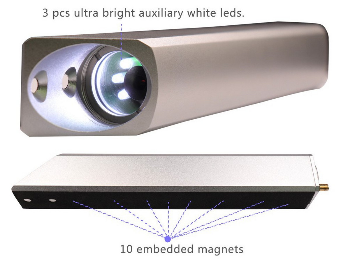 camera voor vorkheftruck led-licht