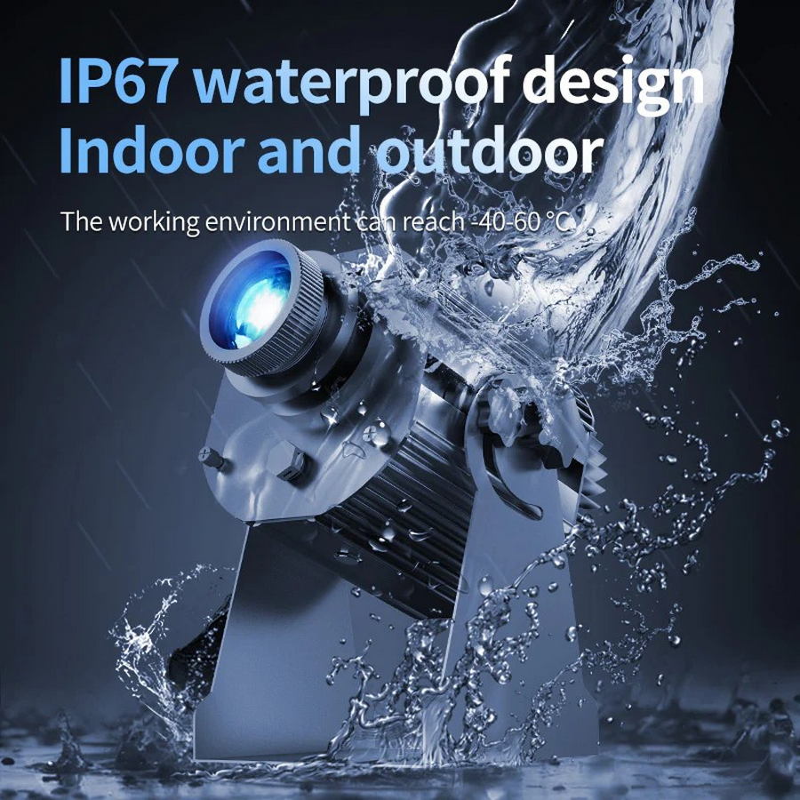 reclame projector IP67 waterdicht