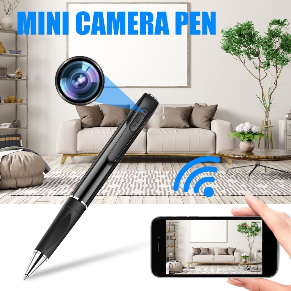 Spionagecamera pen FULL HD WiFi (P2P)