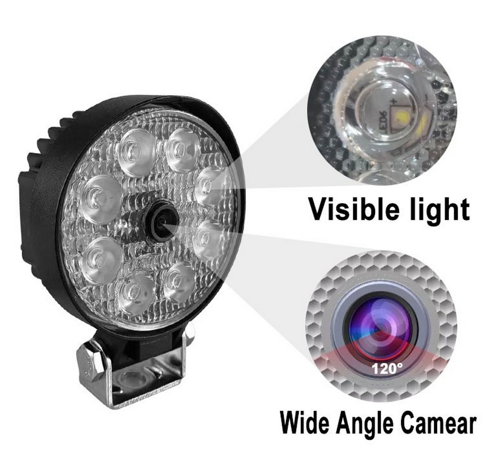 werkset camera led licht + wifi camera