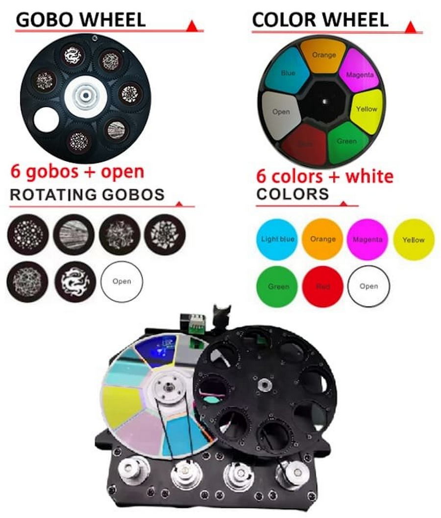 gobo projector - lade voor logo's