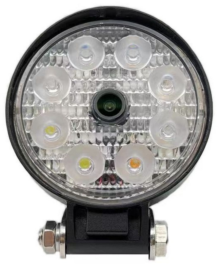 Gecombineerde camera (werkend of achteruitrijd) met FULL HD + werkend krachtig LED-licht