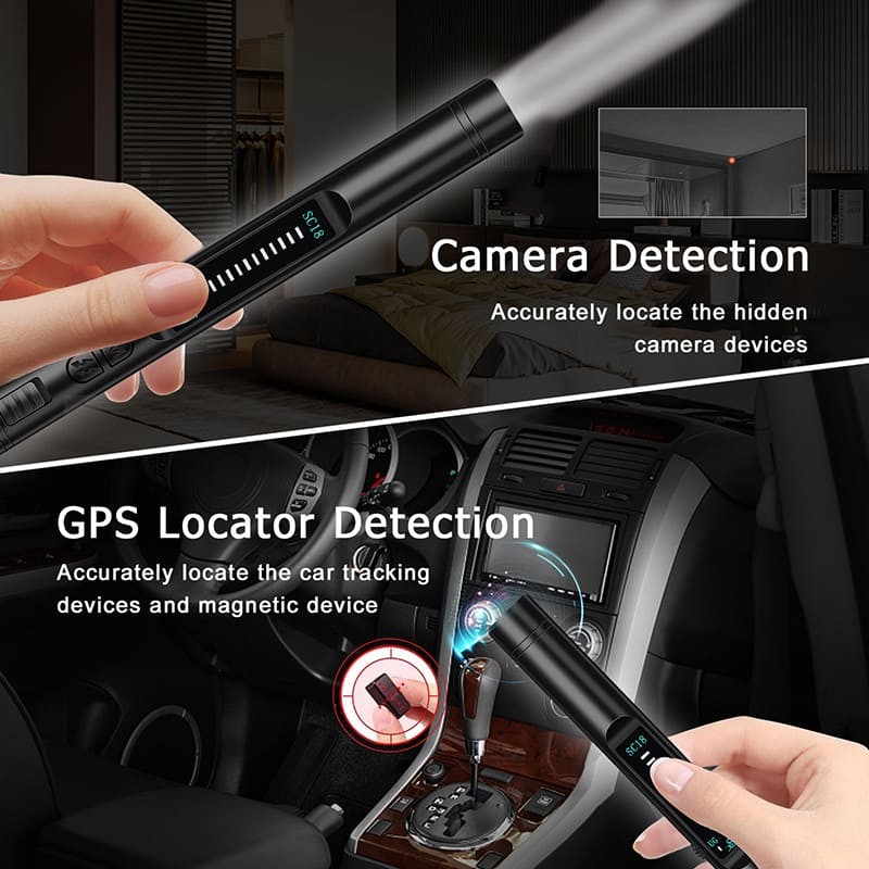 autodetector - bugs, spionageapparatuur, camera's