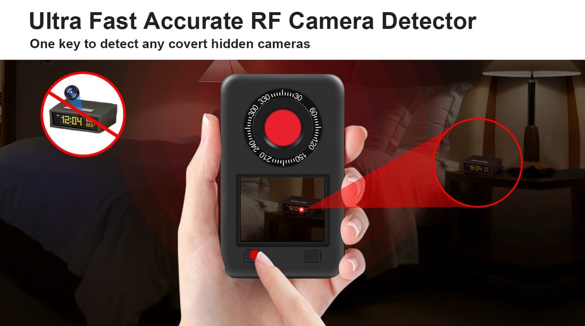 cameradetector - professionele detectie van verborgen camera's