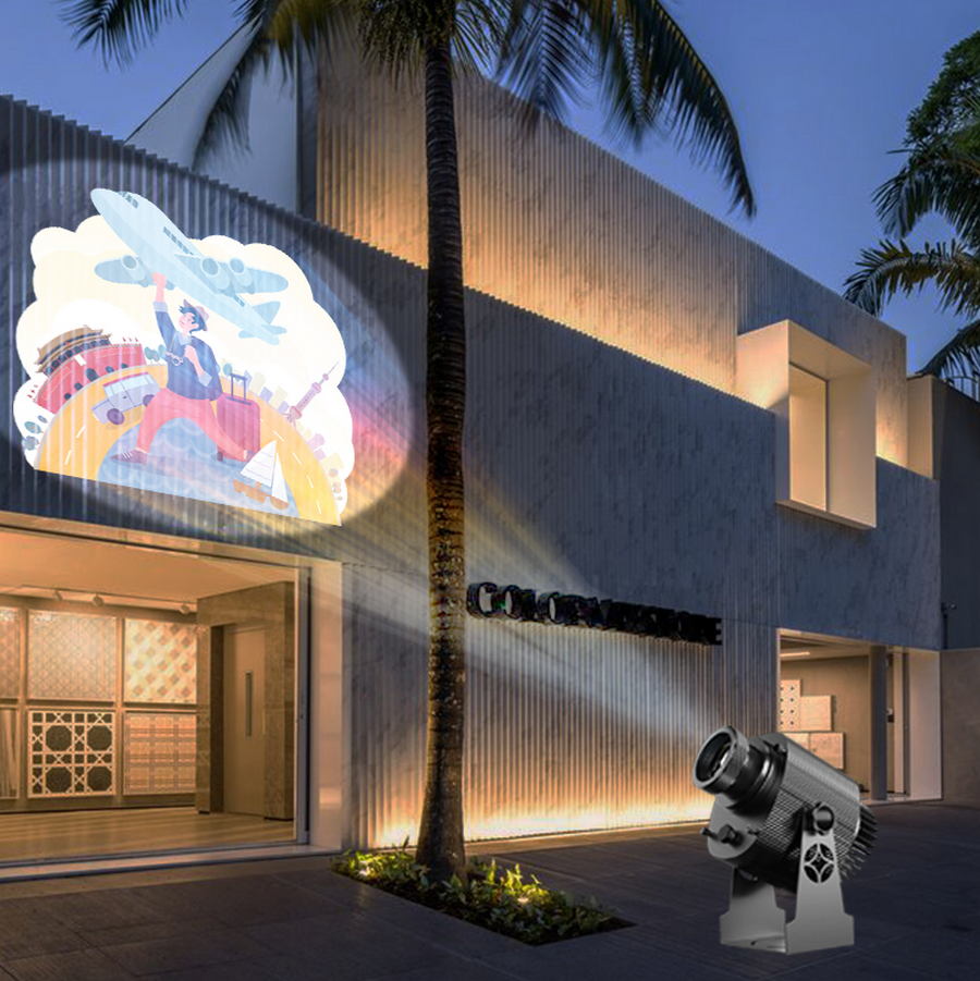 GOBO Logo projectie in exterieur of interieur