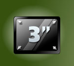 3 inch breedbeeld