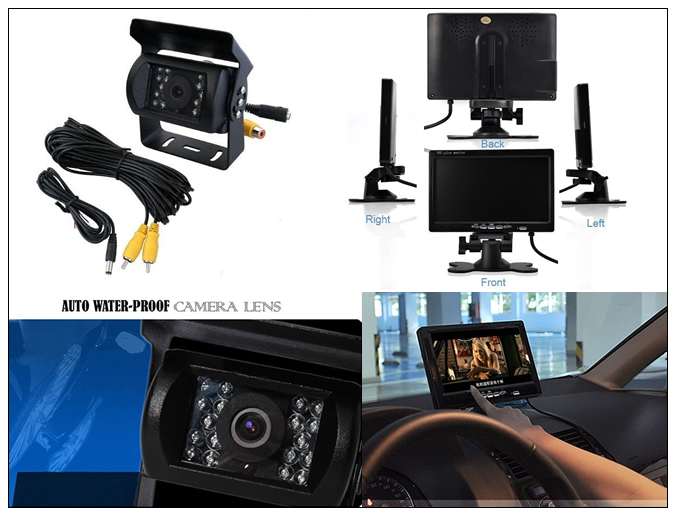 achteruitrijcamera set