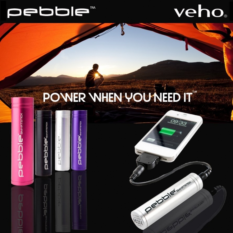 Pebble SmartStick-oplader