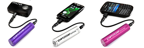 Pebble SmartStick externe batterij - oplader voor camera