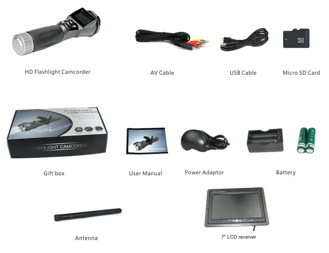 accessoires camera zaklamp