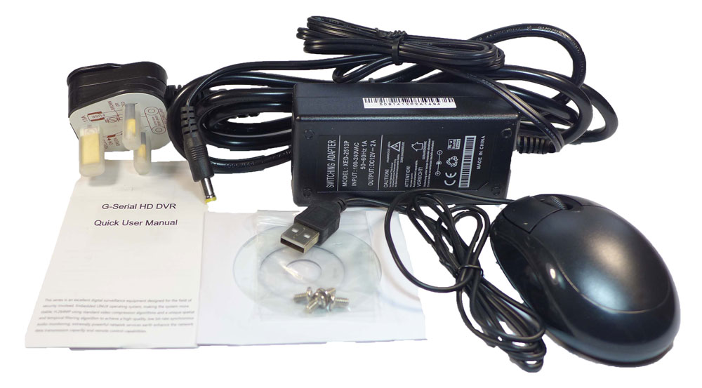 AHD DVR-pakket