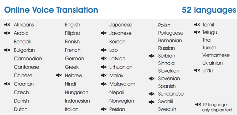 talen langie vertaler