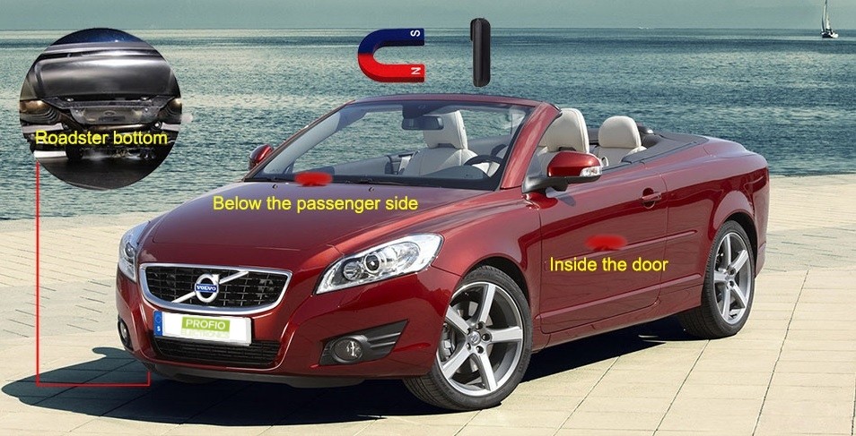 autozoeker met sterke magneet