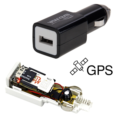 autolader met GPS-tracking