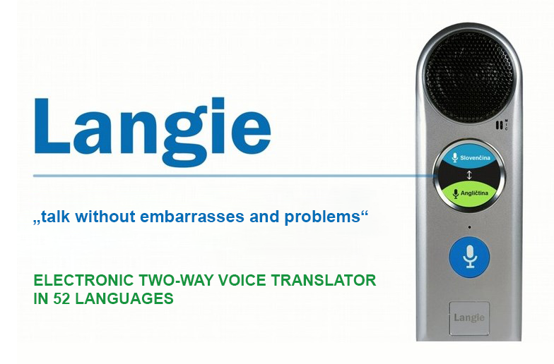 elektronische stemvertaler langie