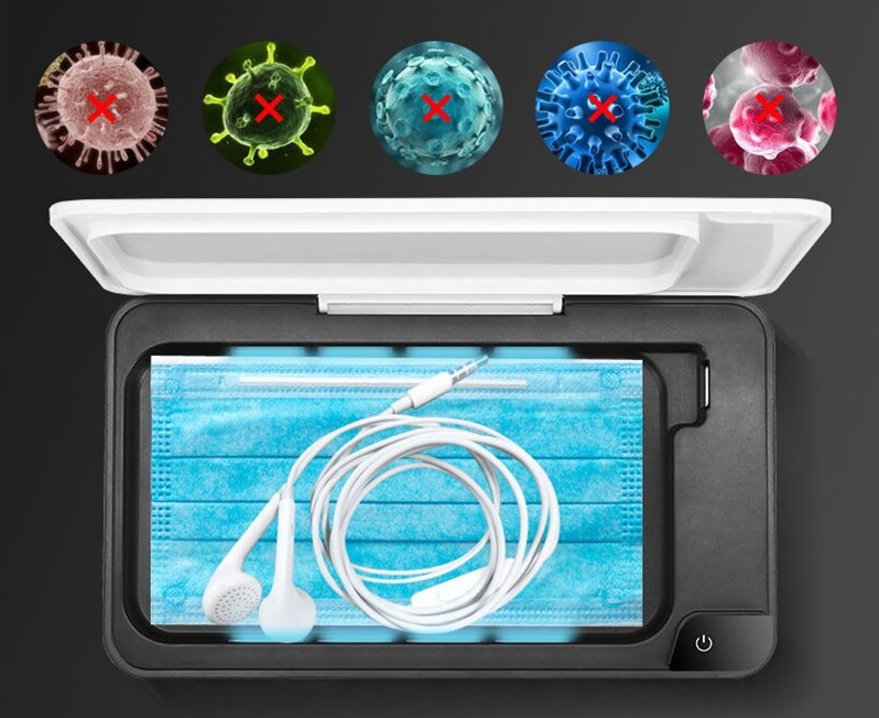 Sterilisatiebox UVC voor smartphones