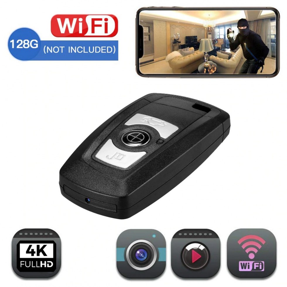 sleutelhanger spy camera wifi 5k