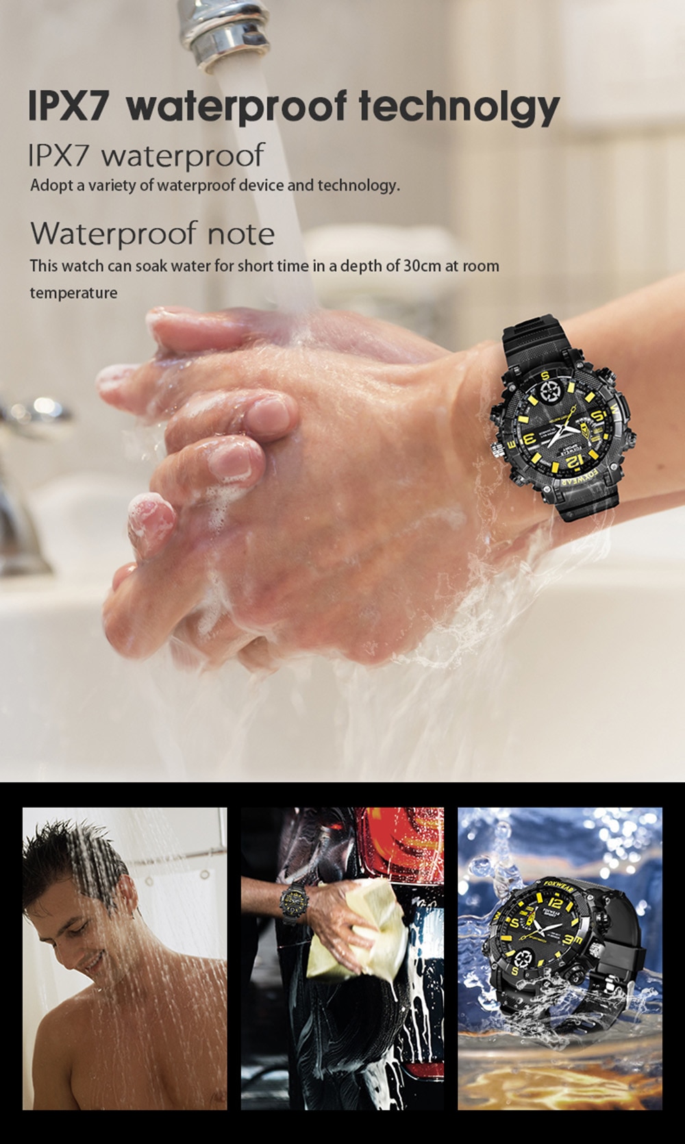 waterdichte horloges met camera