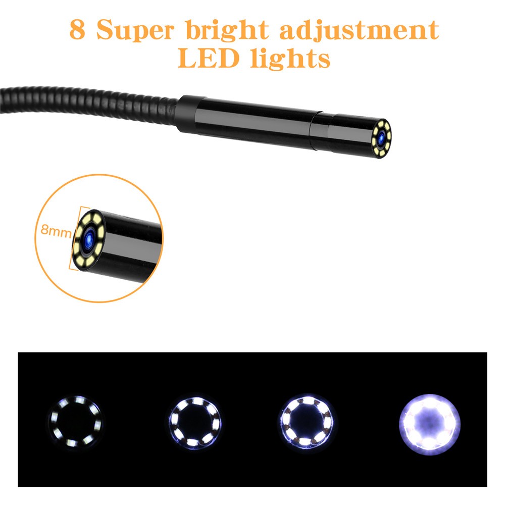 endoscopische camera met led-verlichting