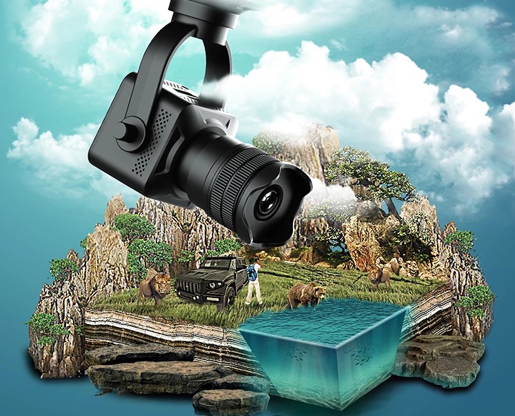 mini-spionagecamera 360 graden