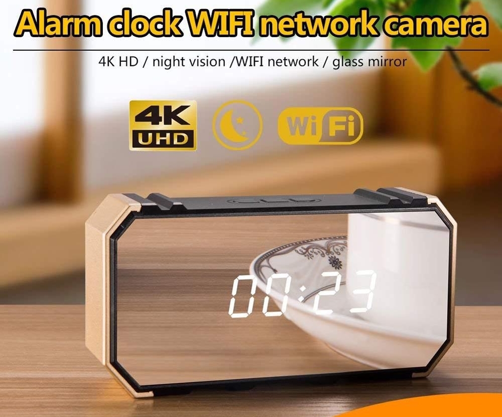 4K wifi-camera in wekker