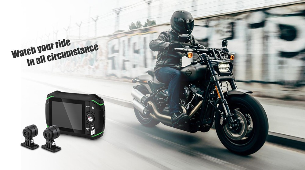 dubbele camera voor motorfiets dod ksb500