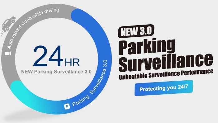 3e generatie parkeermodus - dod camera