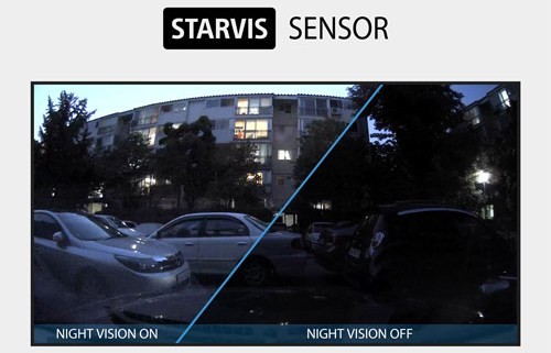 dod autocamera - sony starvis sensor