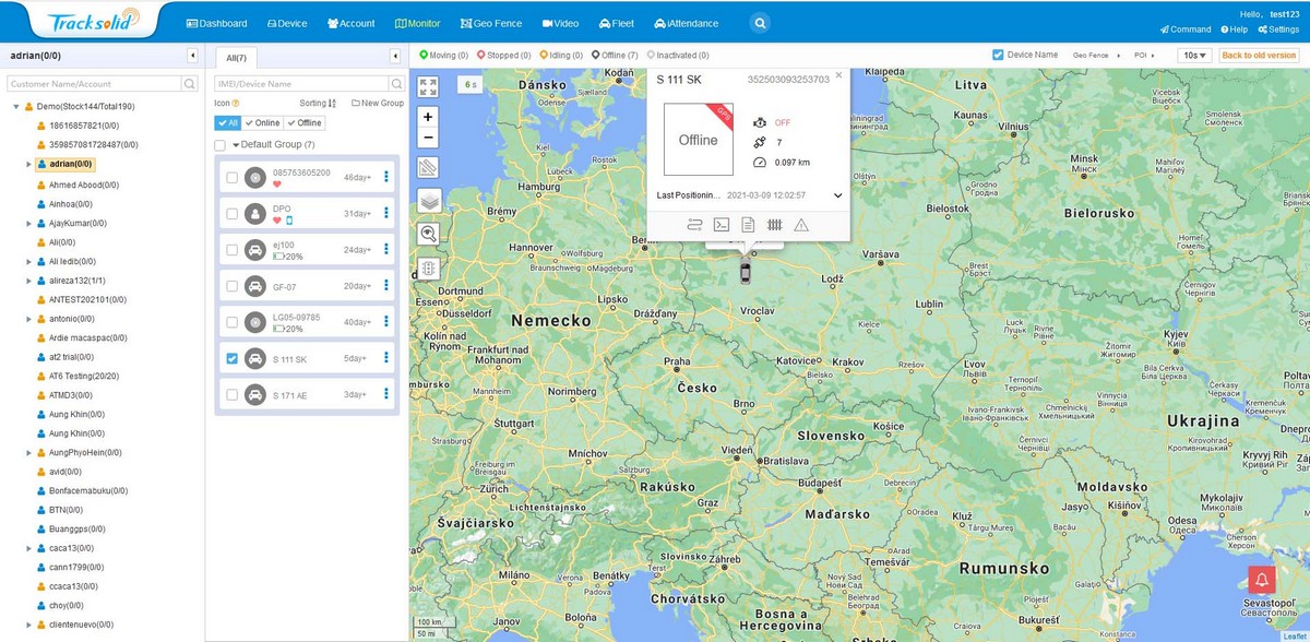 profio x5 gps-voertuigvolgsysteem