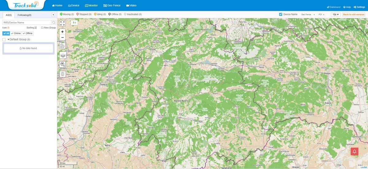 tracksolid - licentie voor het volgen van camera's