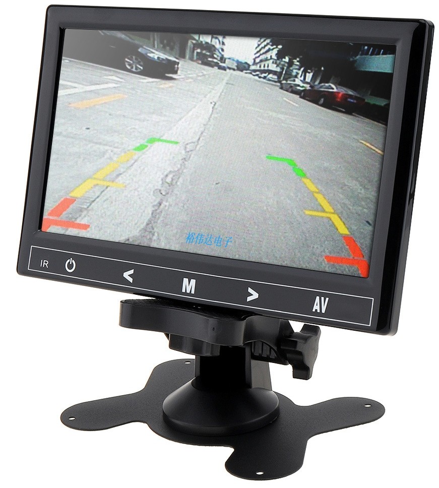 wifi auto monitor 7 inch voor smartphone spiegelbeeld