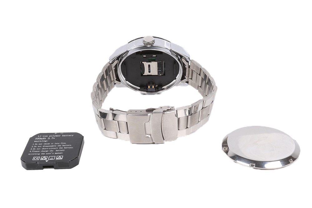 metalen horloge camera spion verborgen horloges