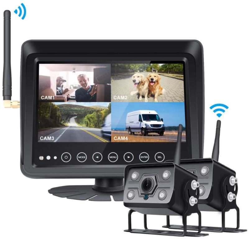 waterdichte wifi camera set ip68 naar de boot auto machine jacht