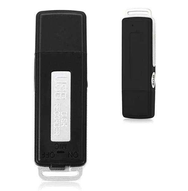 Mini digitale audio USB-recorder met 4 GB geheugen