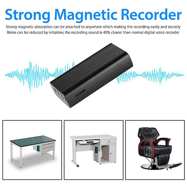 audiorecorder met magneet - spy audio dictafoon