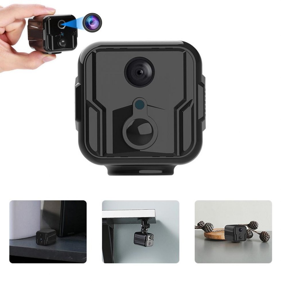Mini IP-camera met scharnierhouder