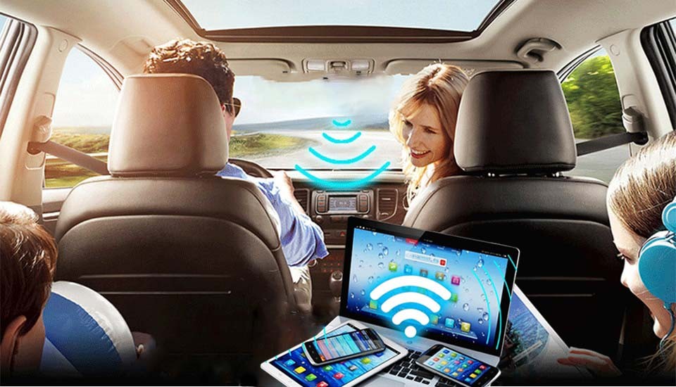 Wifi internet in het voertuig - 4G HOTSPOT profio x6