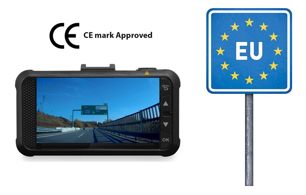 Gecertificeerde CE-autocamera voor de EU - autocamera's